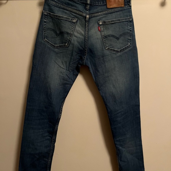 Levi’s jeans vintage denim red tag 511 33 by 32 Classic Blue Denim Jeans - Picture 3 of 5